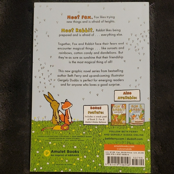 Fox & Rabbit Kids Book - Picture 2 of 8